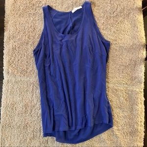 Blue tank top